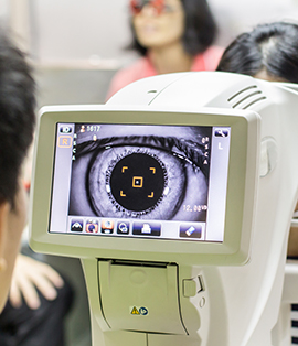 prise de mmesures ocuaires