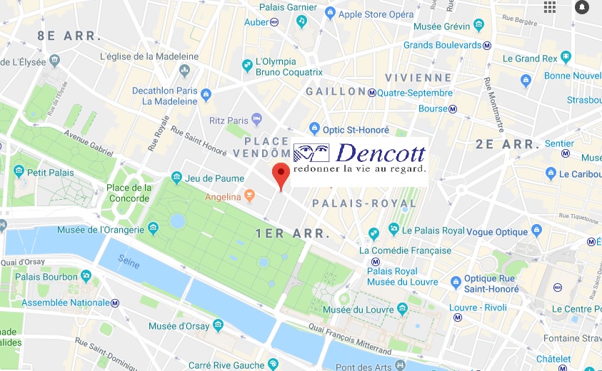 plan accès Dencott