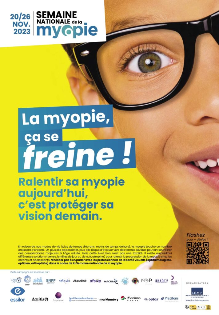 Agissons ensemble contre la myopie