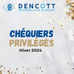 Les chéquiers privilèges Dencott / 2M-Contact Hiver 2024 sont arrivés !