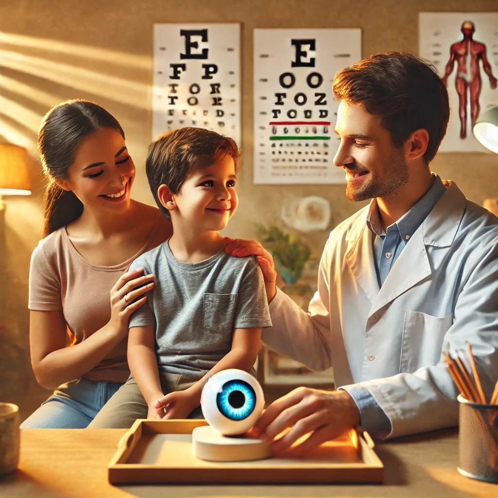 prothese oculaire pour enfans