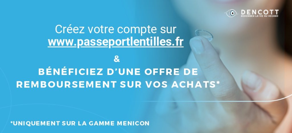 promo lentilles jetables