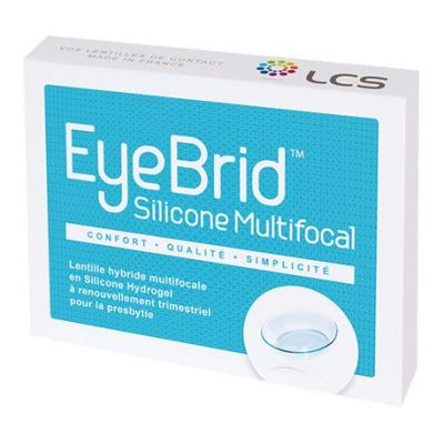 EyeBrid Silicone Sphérique (2 lentilles)