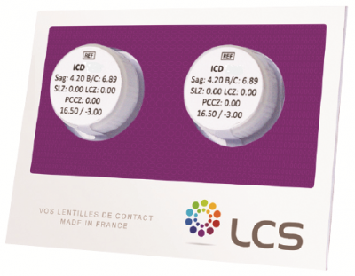 Lentille Mini Sclérale ICD 16.5 HD Toric