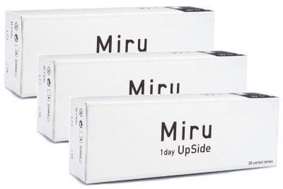 Menicon Miru 1day UpSide - 3 x Boites de 30 lentilles