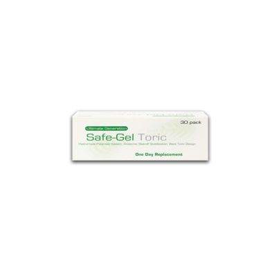 Lentilles SafeGel 1 Day Toric 30 lentilles