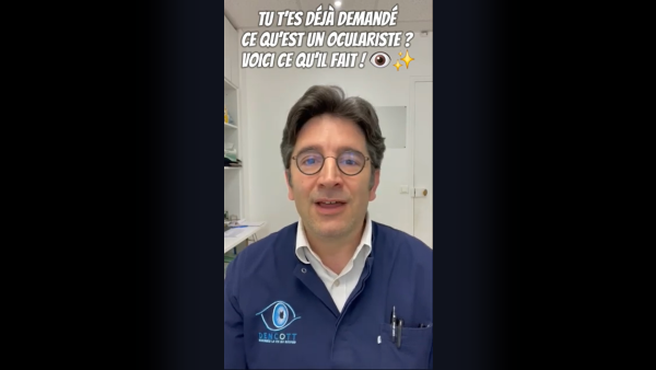 Studio Dencott : À la découverte du métier d’oculariste Dencott
