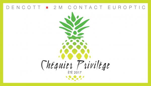 ​Chéquier Privilège Dencott ETE 2017 sont arrivés