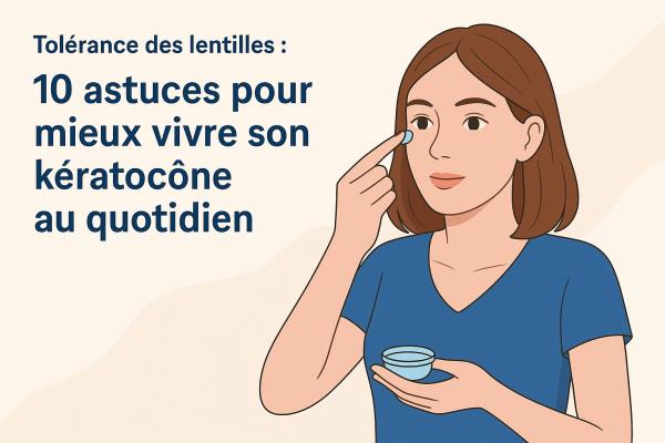 Tolérance des lentilles : 10 astuces pour mieux vivre son kératocône au quotidien