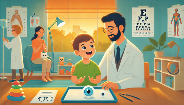 Enfant et prothèse oculaire : adaptation précoce et développement