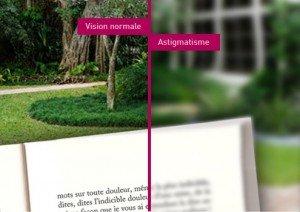 Comment corriger la vision d'un astigmate avec des lentilles de contact ?
