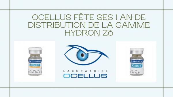 Ocellus fête ses 4 ans de distribution exclusive de la gamme HYDRON Z6T